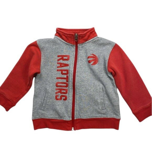 NBA Toronto Raptors Zip-Up Jacket size 3T - Picture 3 of 11